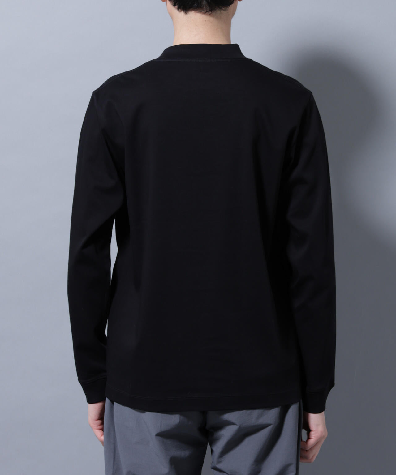 アンチスメルモックネックTシャツ 長袖 6725223210