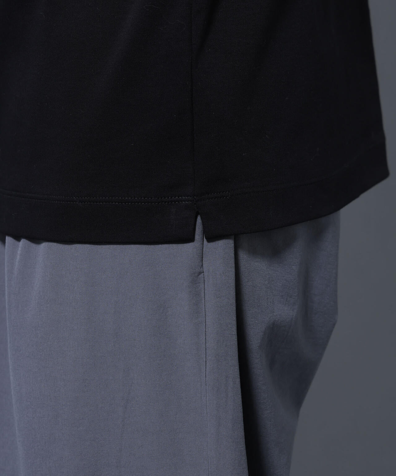 アンチスメルモックネックTシャツ 長袖 6725223210
