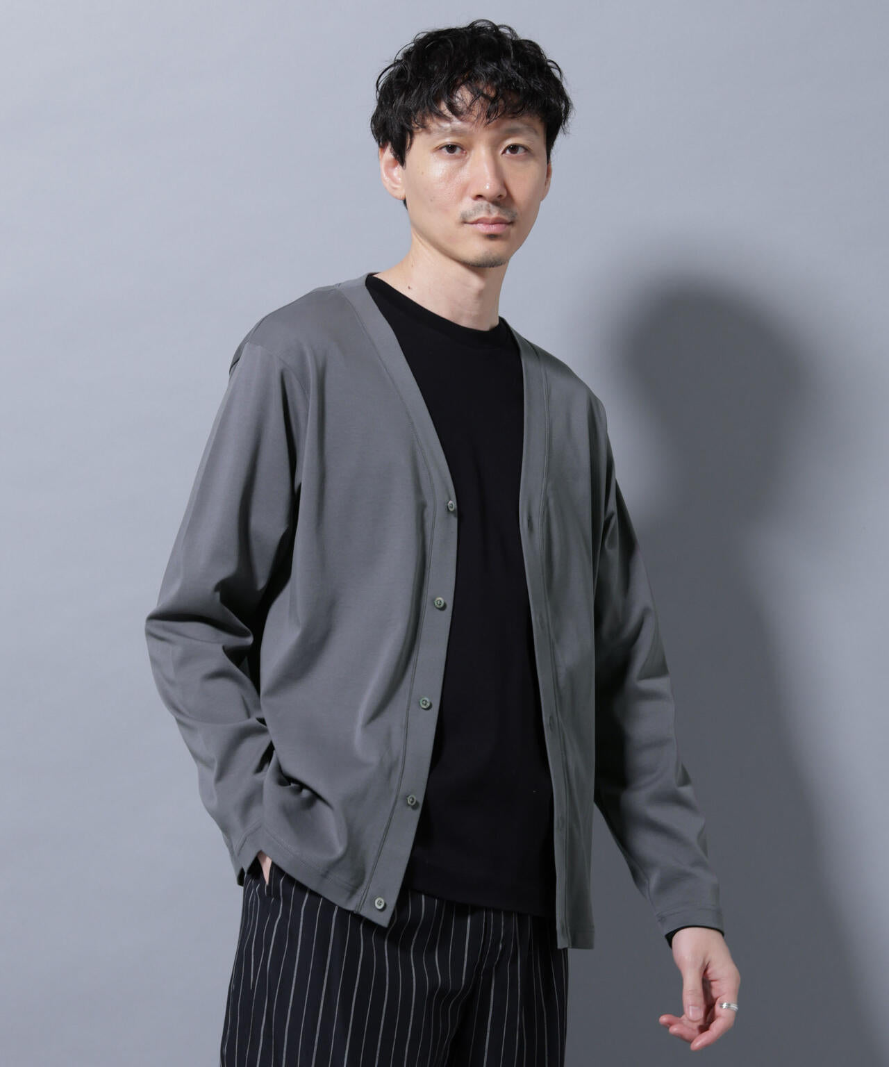 アンチスメルカーディガン 長袖 6725223211