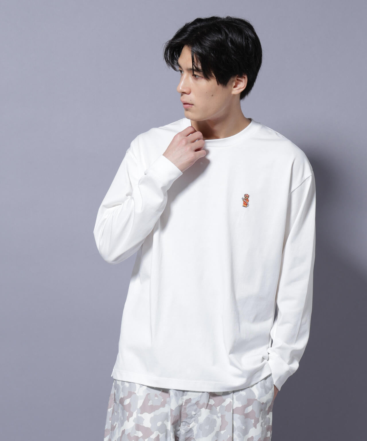 ナノベア Tシャツ 長袖 working 6725223216
