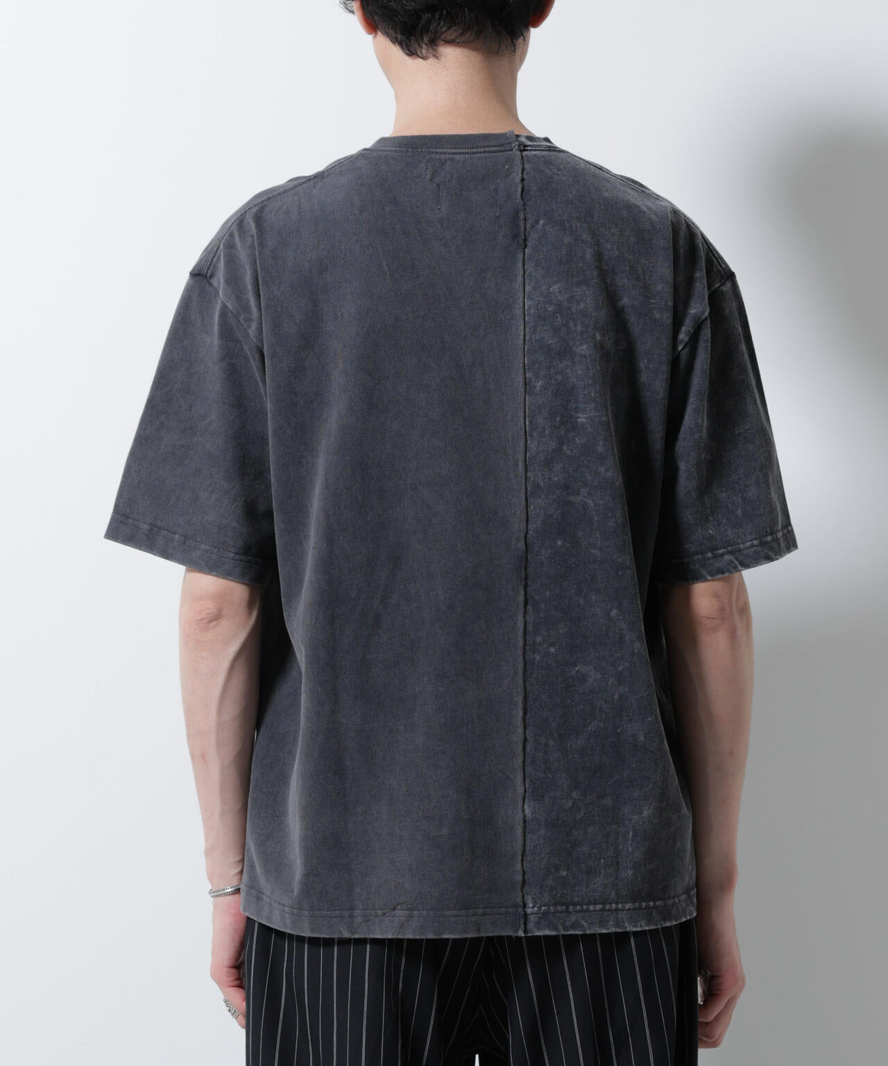 「A-C-Z」2トーンピグメントTシャツ 半袖 6725224203