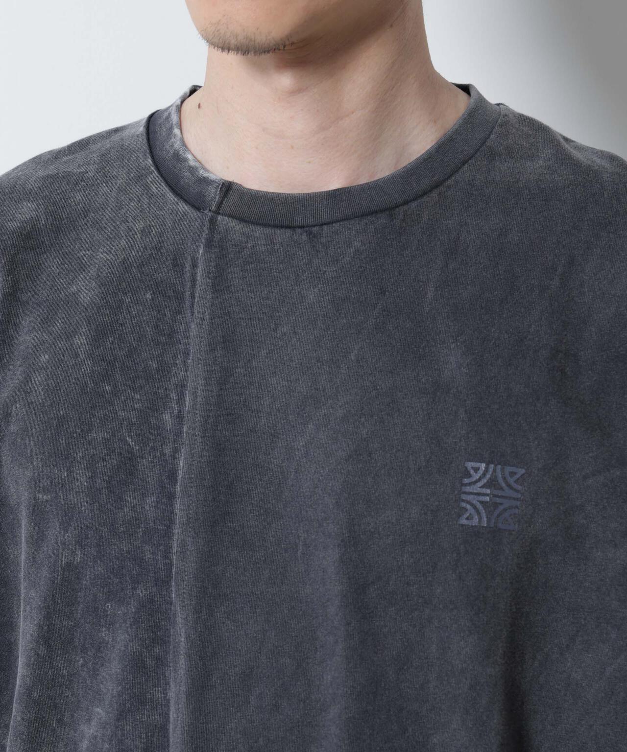 「A-C-Z」2トーンピグメントTシャツ 半袖 6725224203