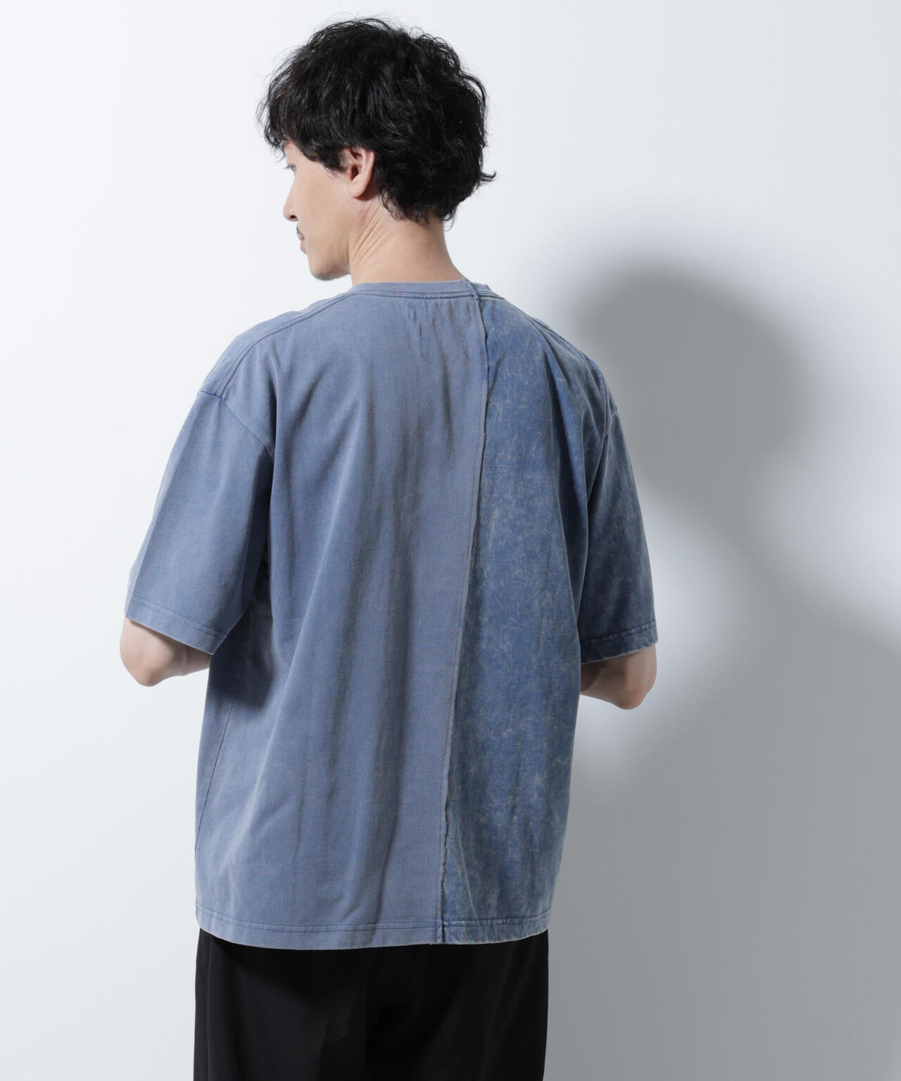 「A-C-Z」2トーンピグメントTシャツ 半袖 6725224203