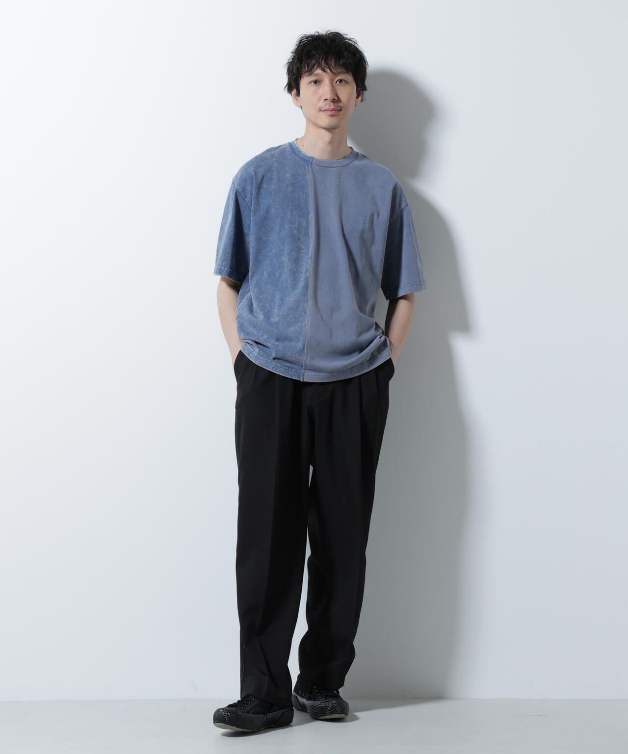 「A-C-Z」2トーンピグメントTシャツ 半袖 6725224203