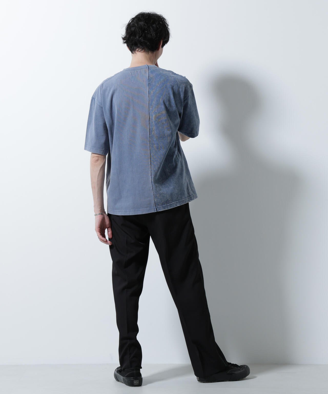 「A-C-Z」2トーンピグメントTシャツ 半袖 6725224203