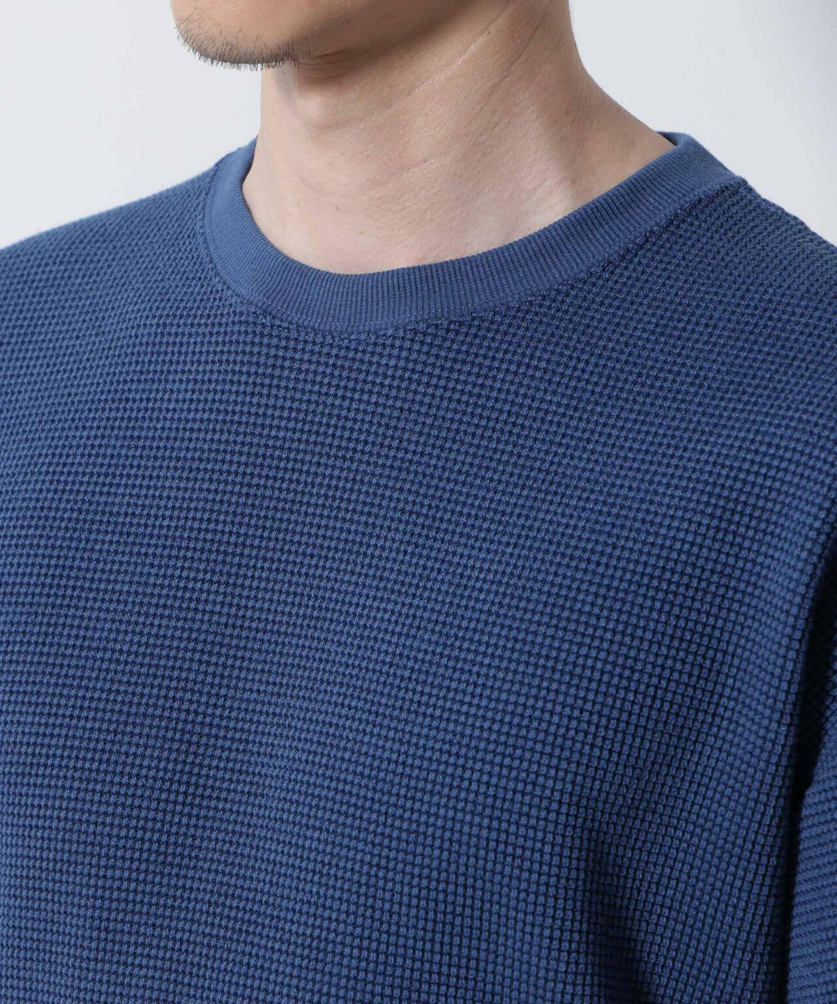 テックワッフルクルーネックTシャツ 半袖 6725224204