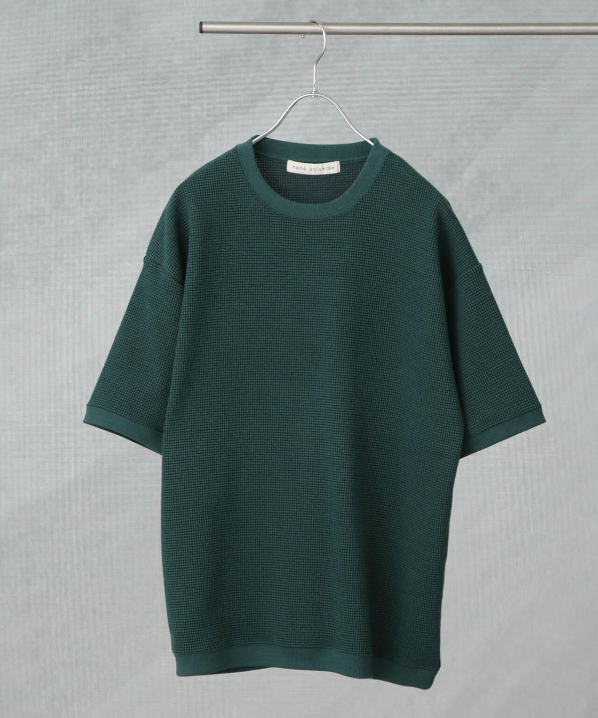 テックワッフルクルーネックTシャツ 半袖 6725224204