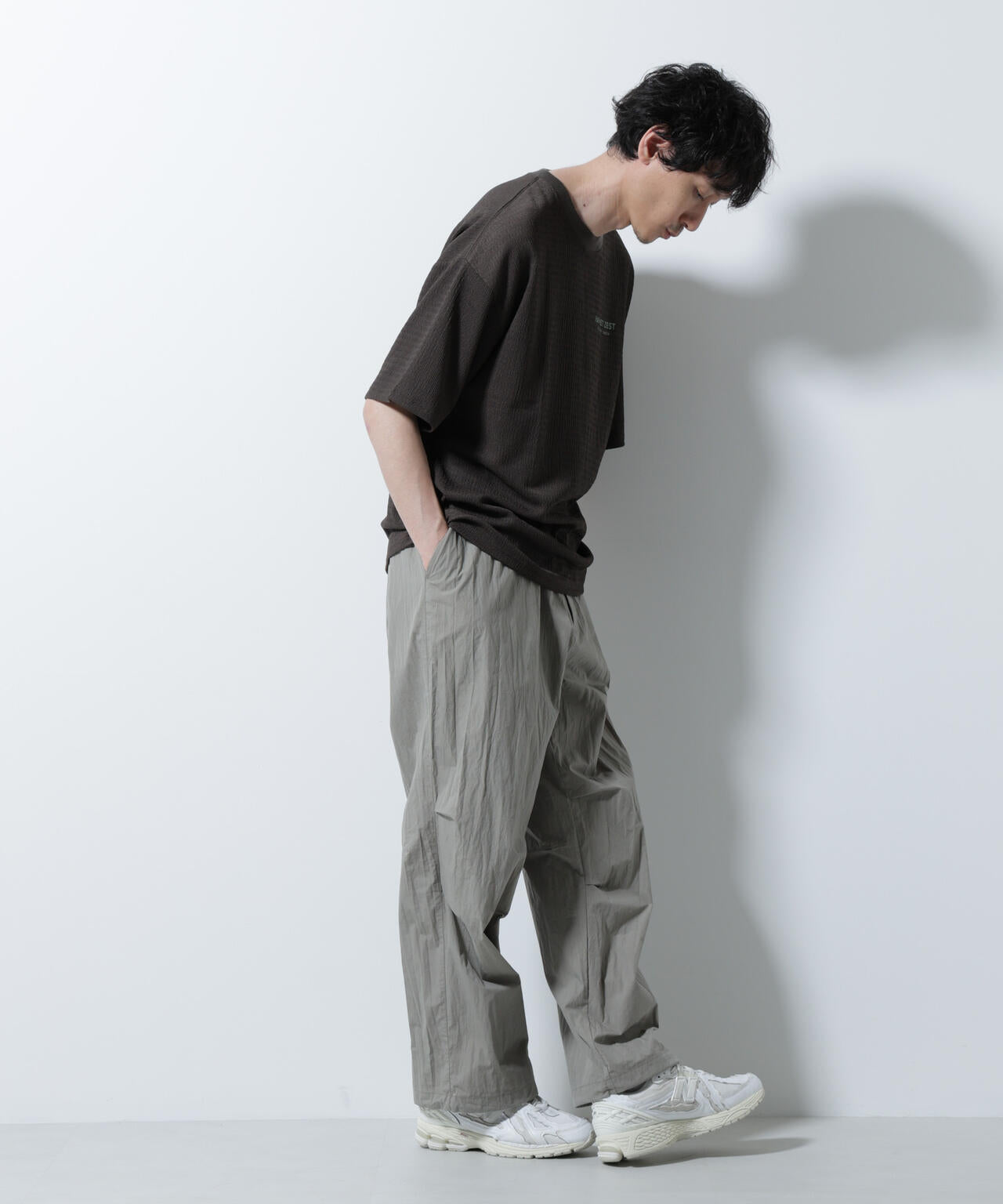楊柳プリントTシャツ 半袖 6725224207