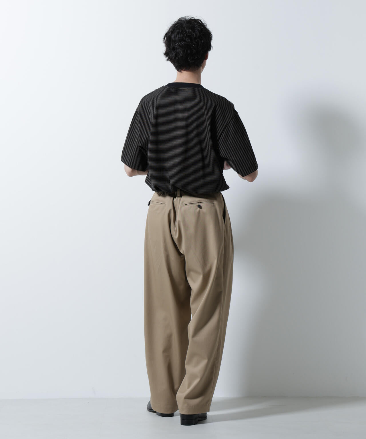 20シルケットボーダーTシャツ 半袖 6725224208