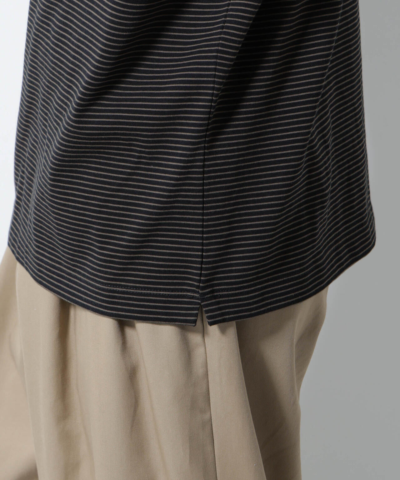 20シルケットボーダーTシャツ 半袖 6725224208