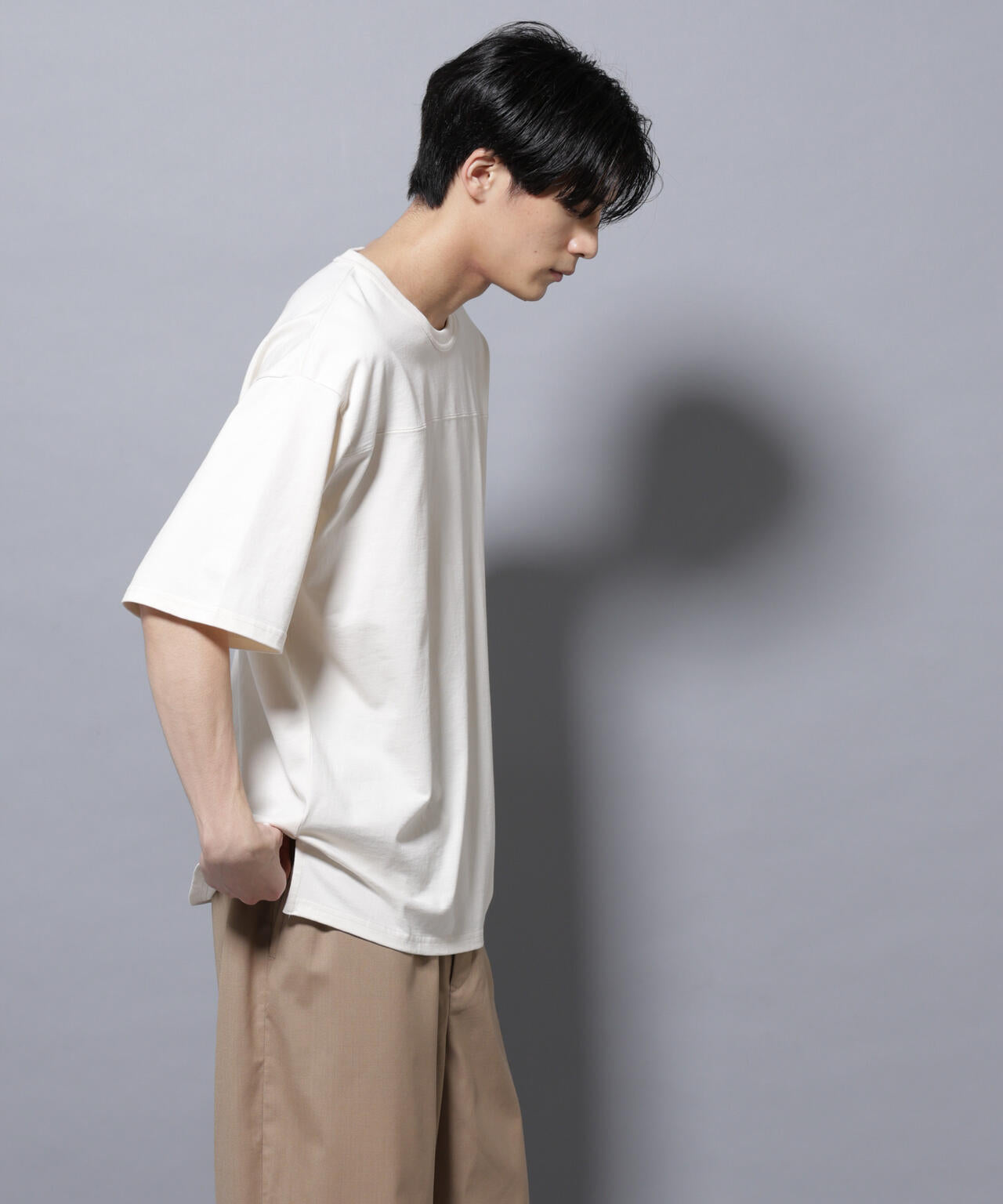 リラックスフットボールTシャツ 半袖 6725224211