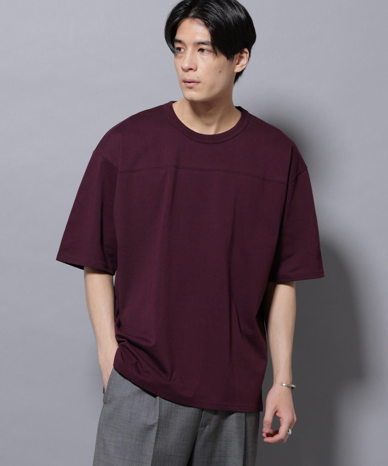 リラックスフットボールTシャツ 半袖 6725224211