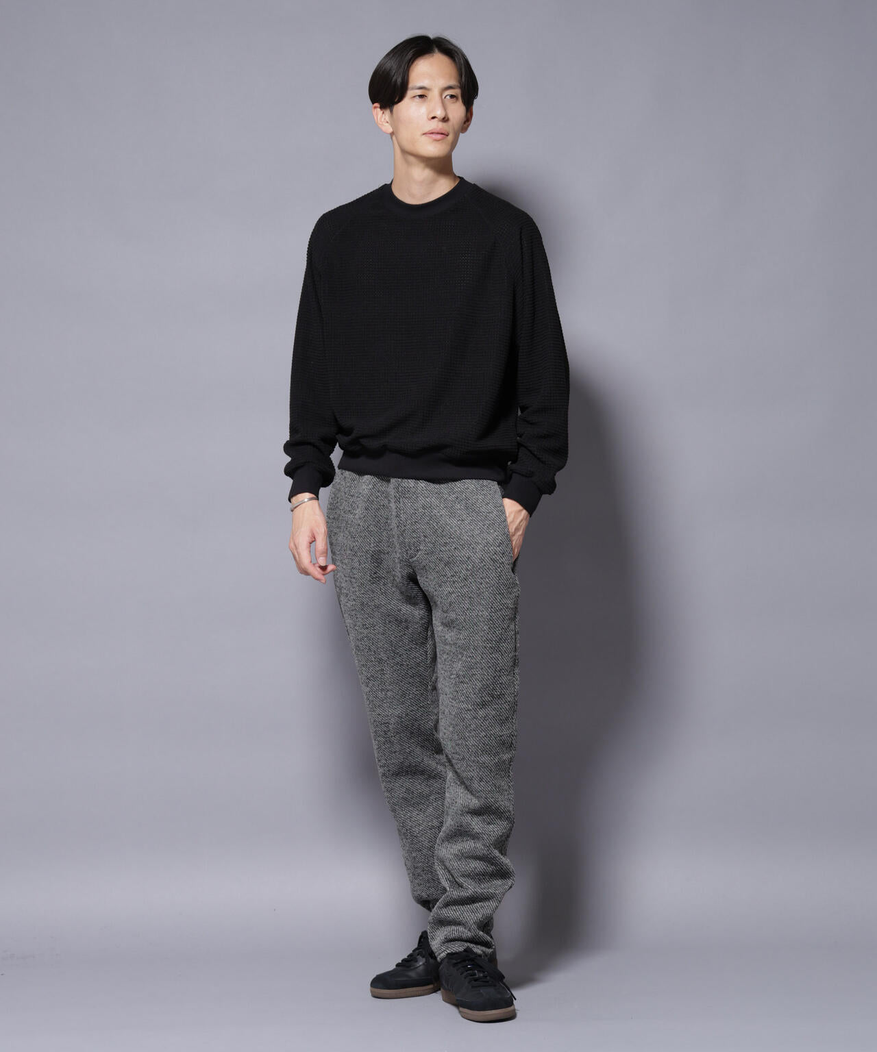 ニットフリースイージーパンツ(セットアップ可) 6725227206