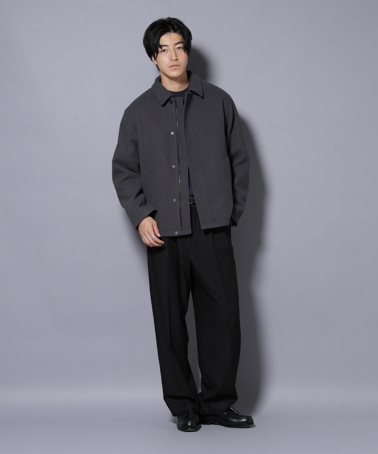 2タックテーパードスラックス 6725227210