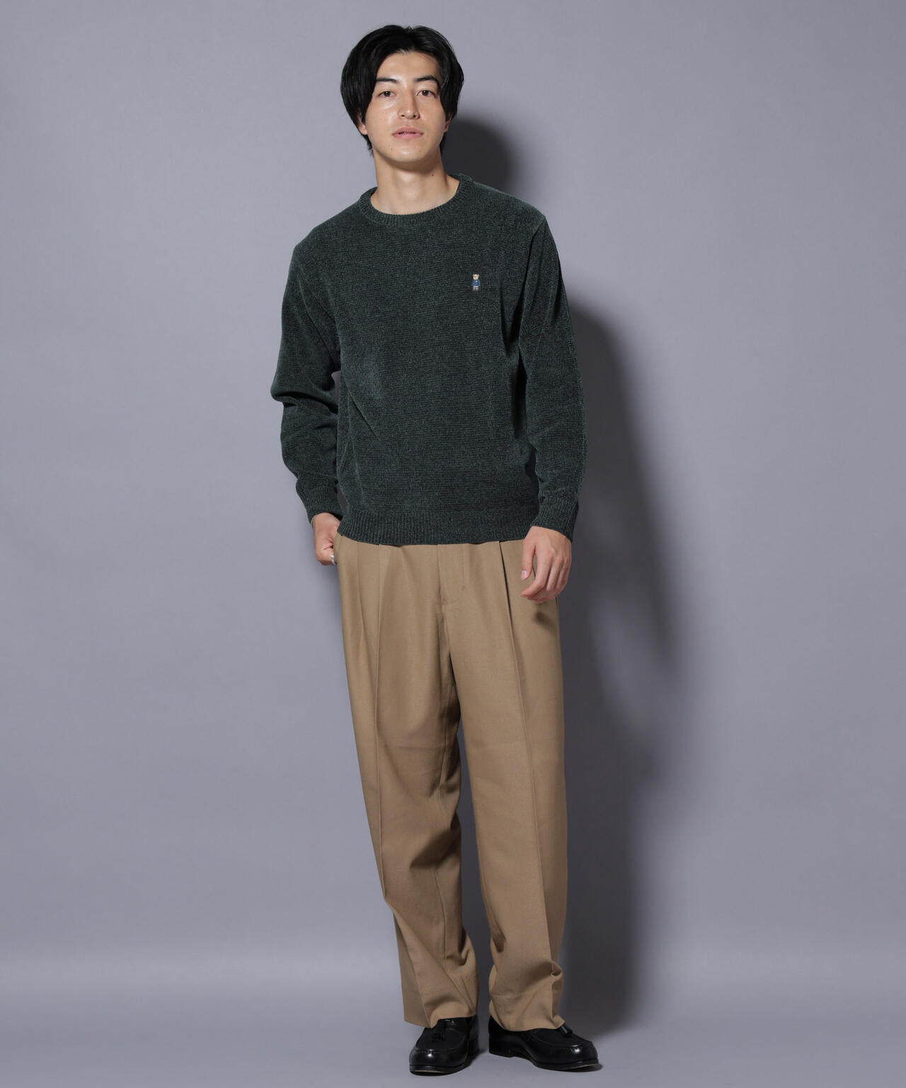 2タックテーパードスラックス 6725227210