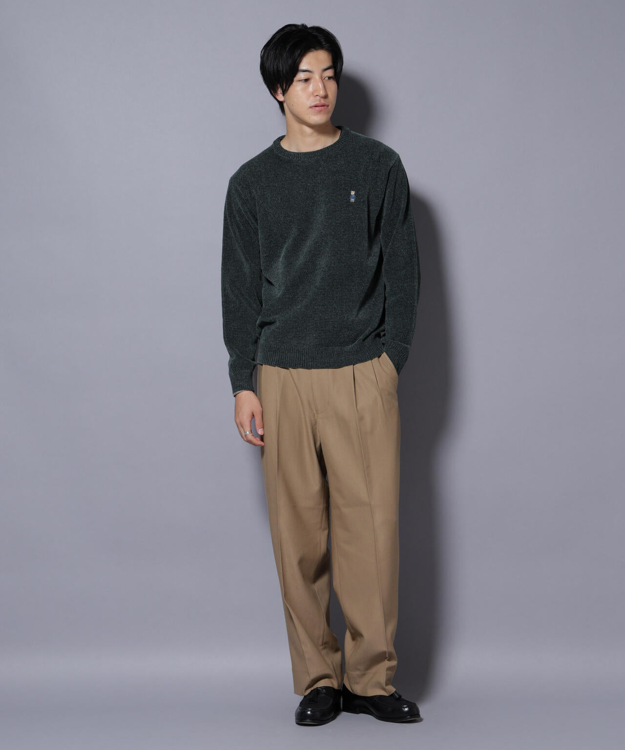2タックテーパードスラックス 6725227210