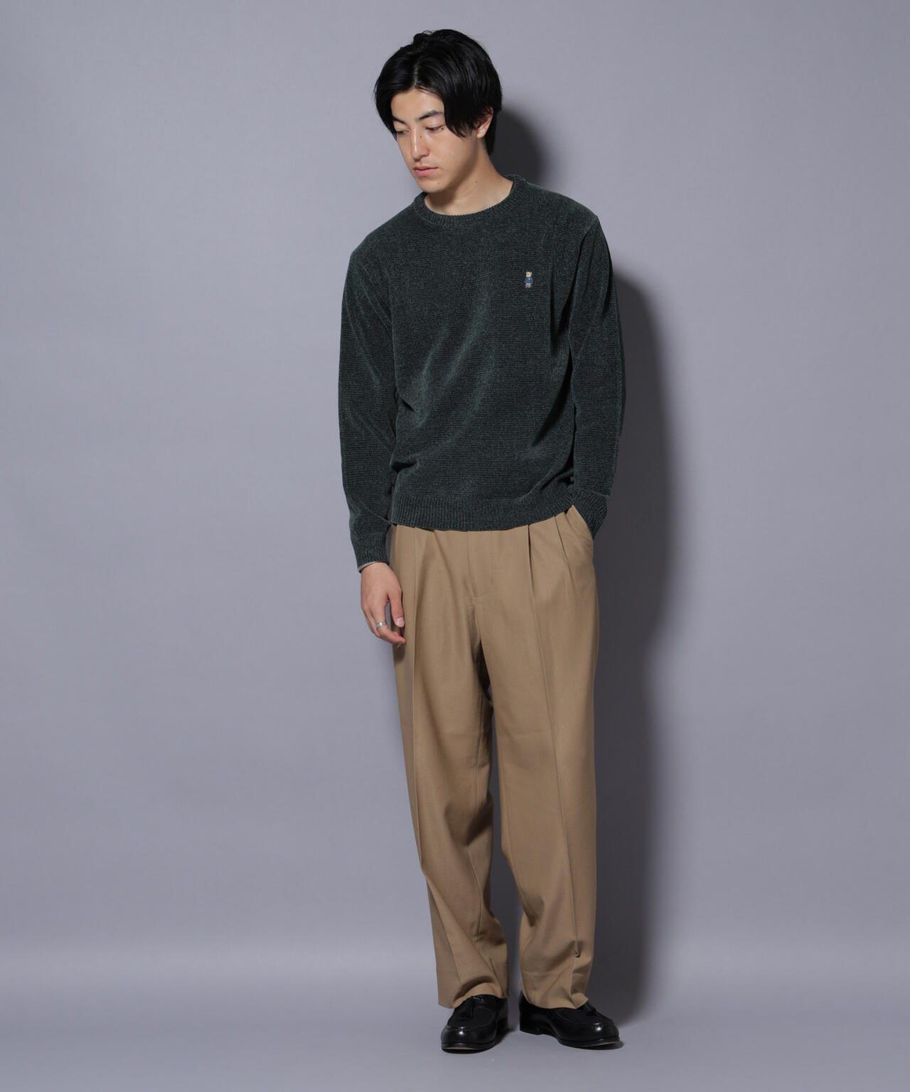 2タックテーパードスラックス 6725227210