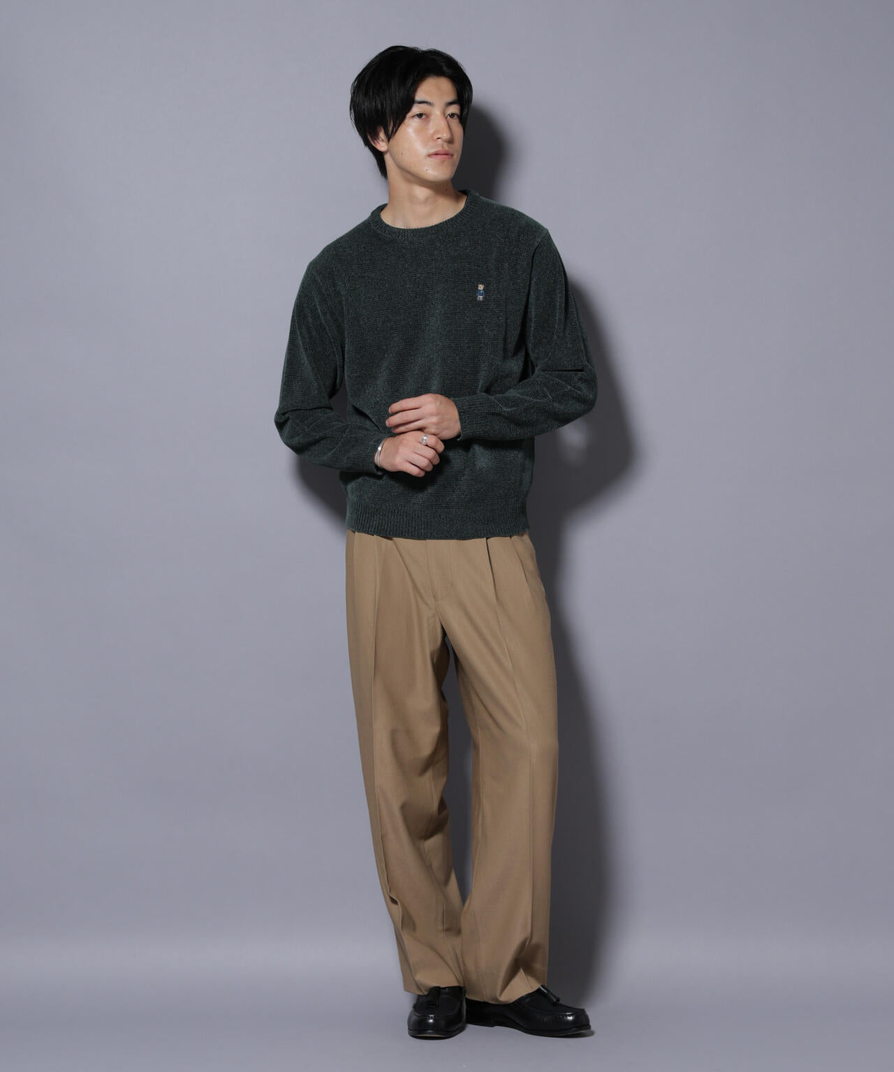 2タックテーパードスラックス 6725227210