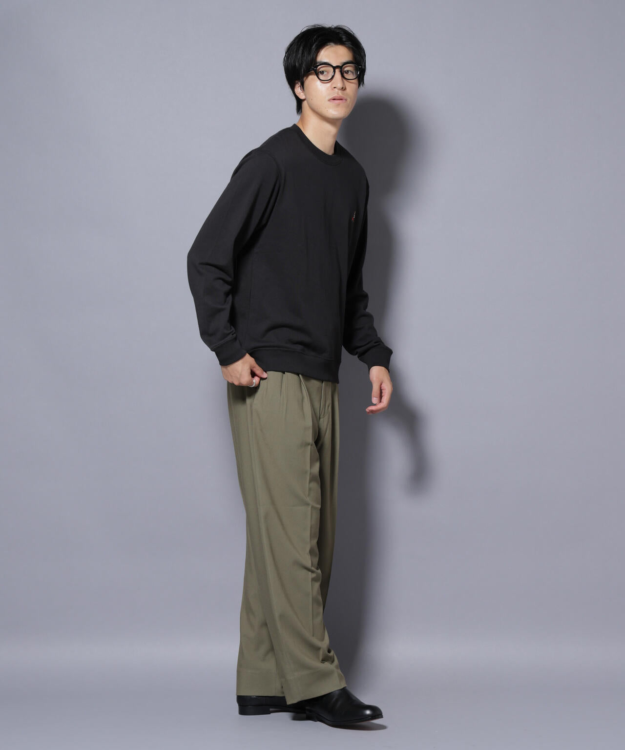 2タックテーパードスラックス 6725227210