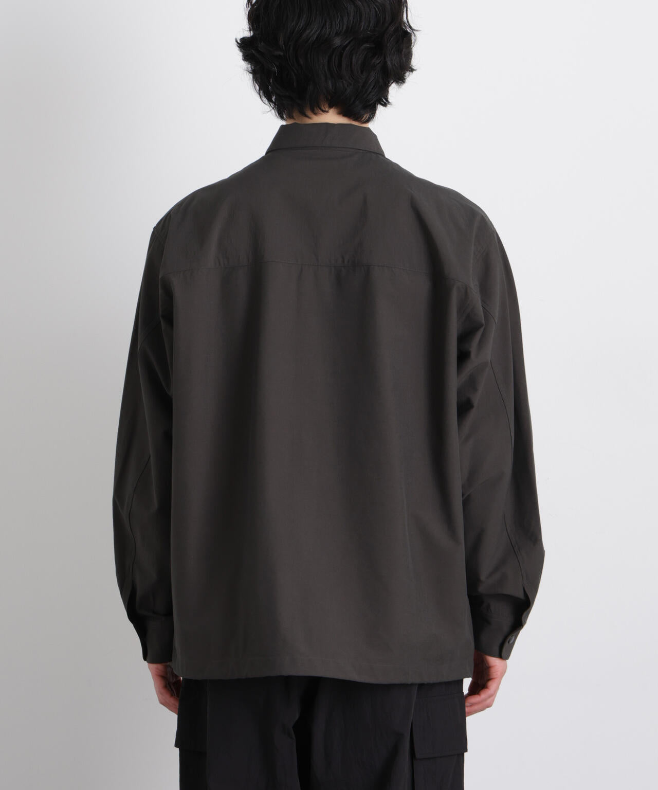 ストレッチワイドシャツブルゾン 6726112210