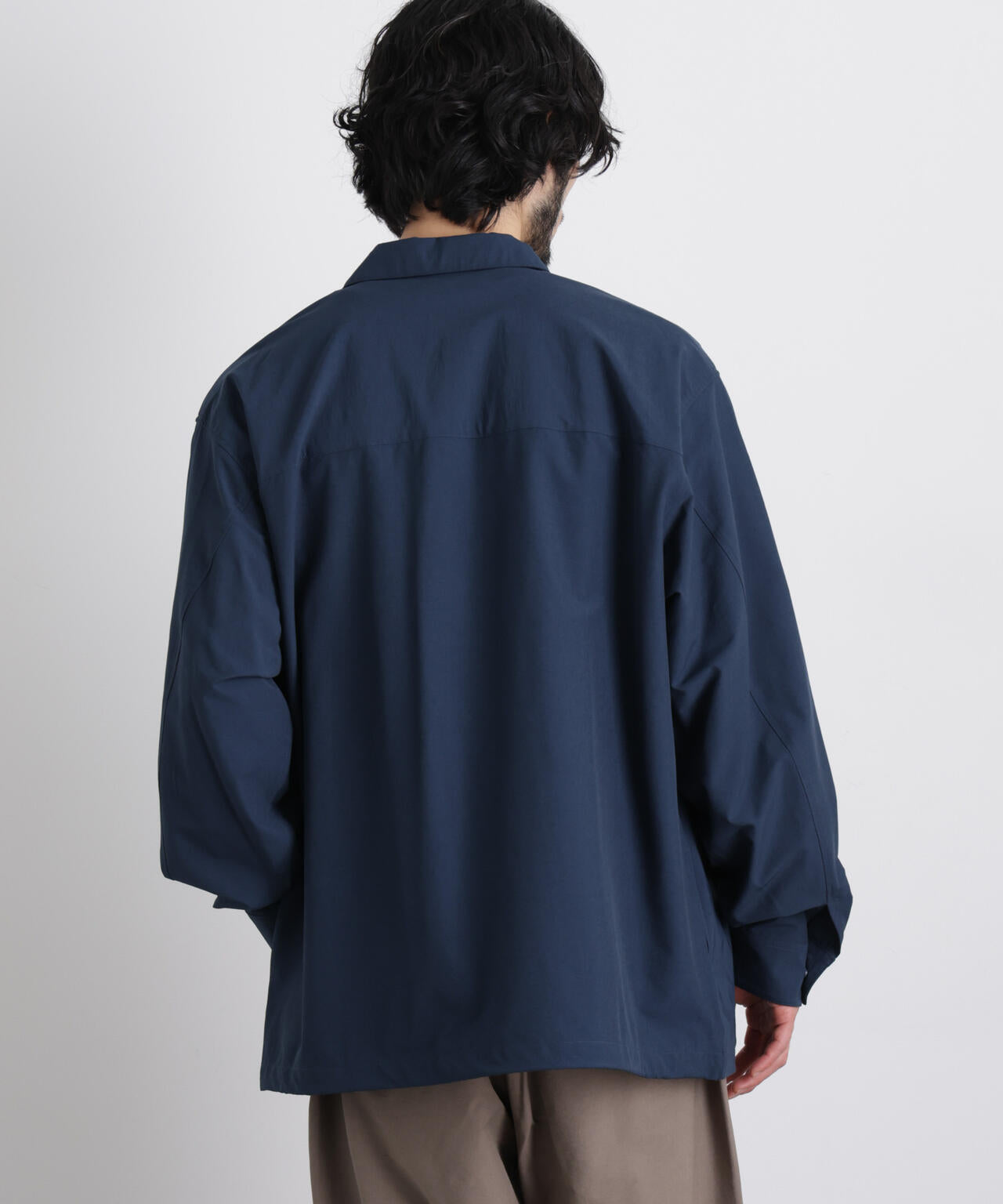 ストレッチワイドシャツブルゾン 6726112210