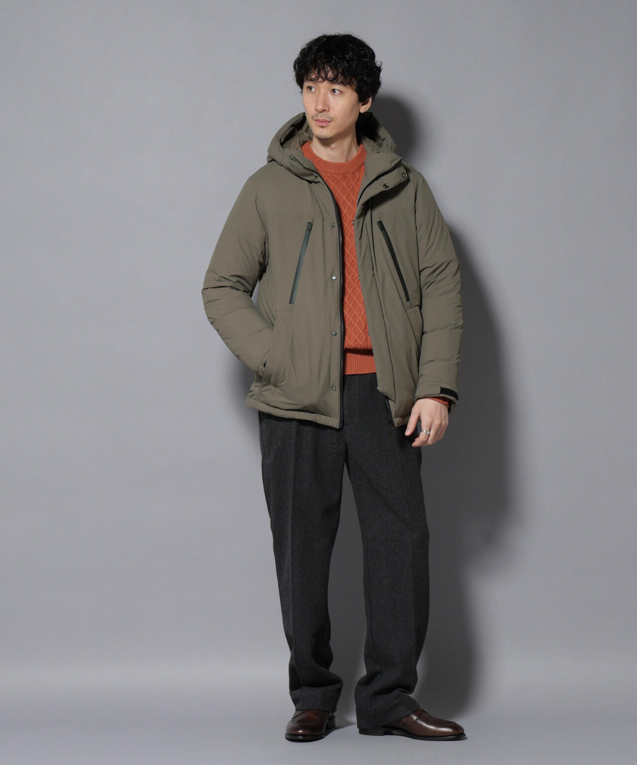 anewdown(R)フルダルマウンテンパーカー撥水ダウン 6726114201