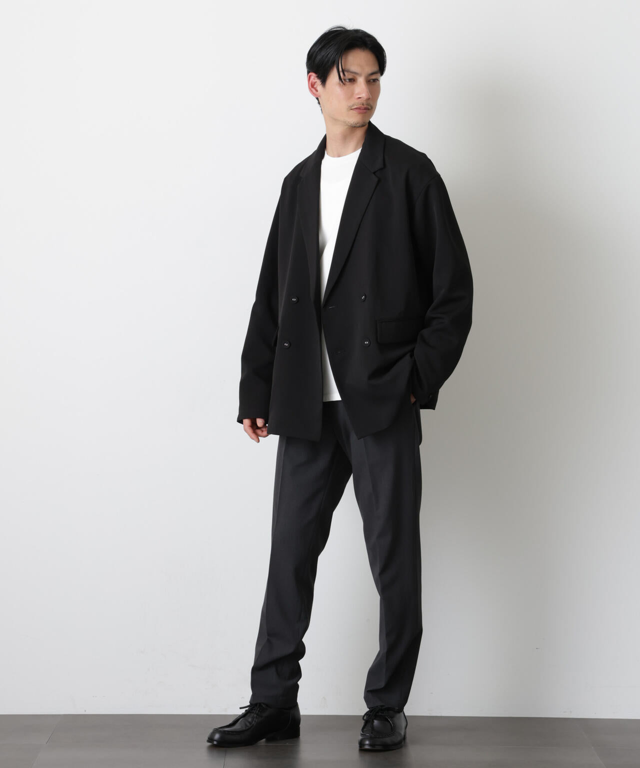 ドレープダブルジャケット 6726116203