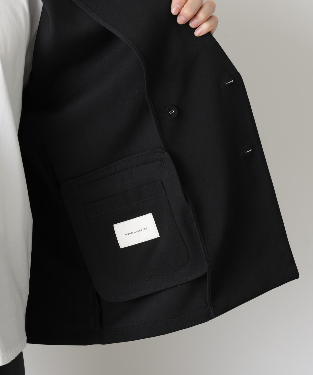 ドレープダブルジャケット 6726116203