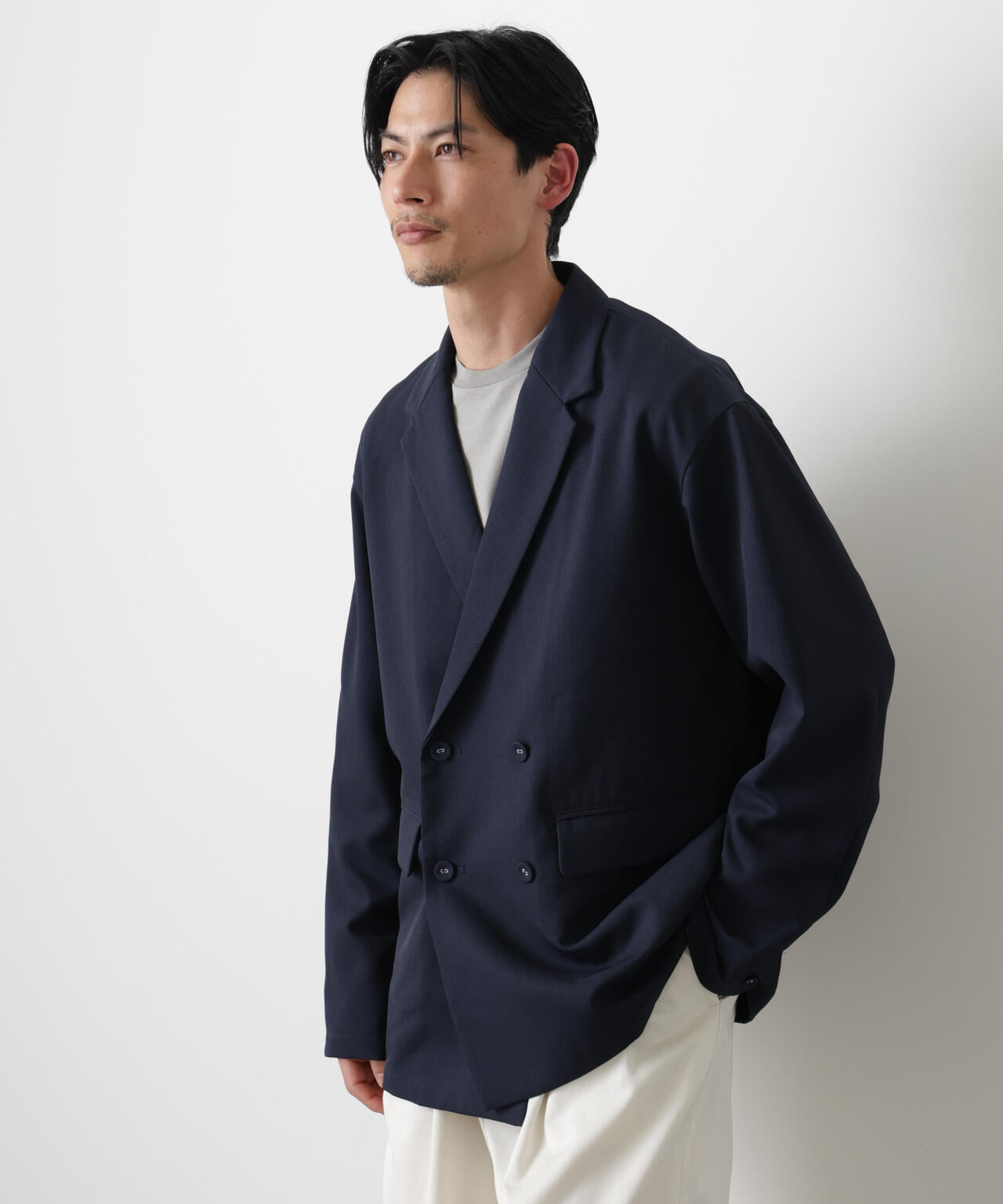 ドレープダブルジャケット 6726116203