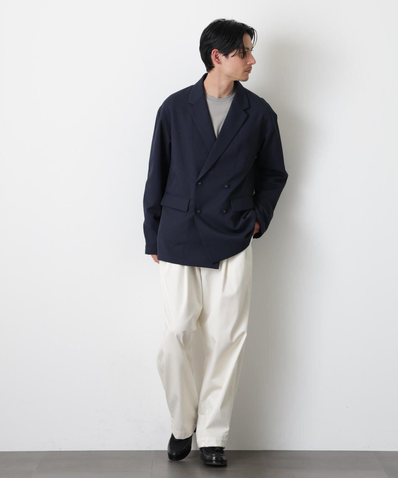 ドレープダブルジャケット 6726116203