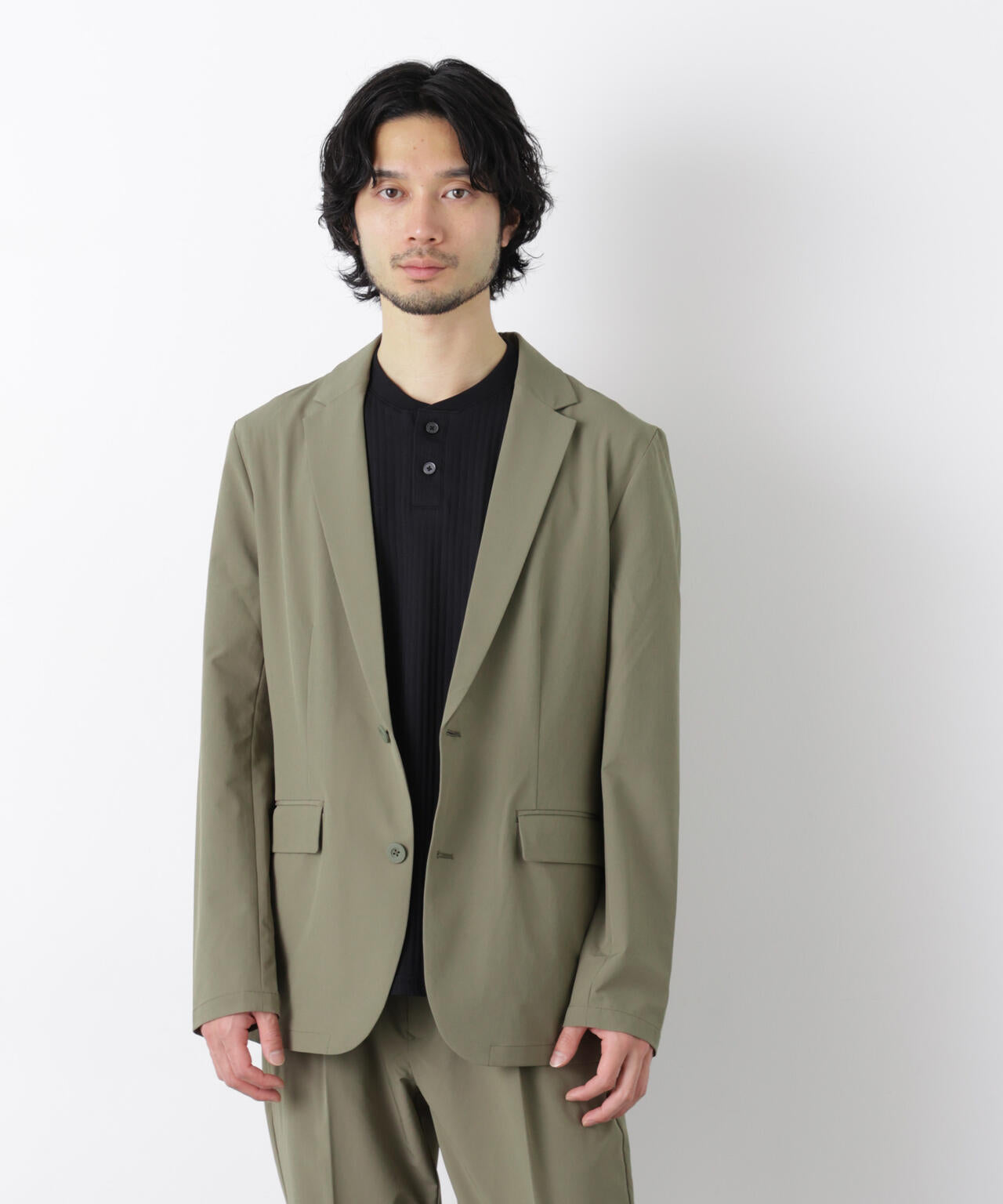 ライトウェイトストレッチ ジャケット(セットアップ可) 6726116204