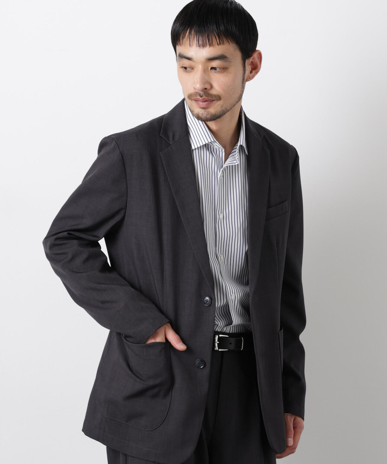 ポリエステルツイル セットアップ(洗濯機洗い可能) 6726118201