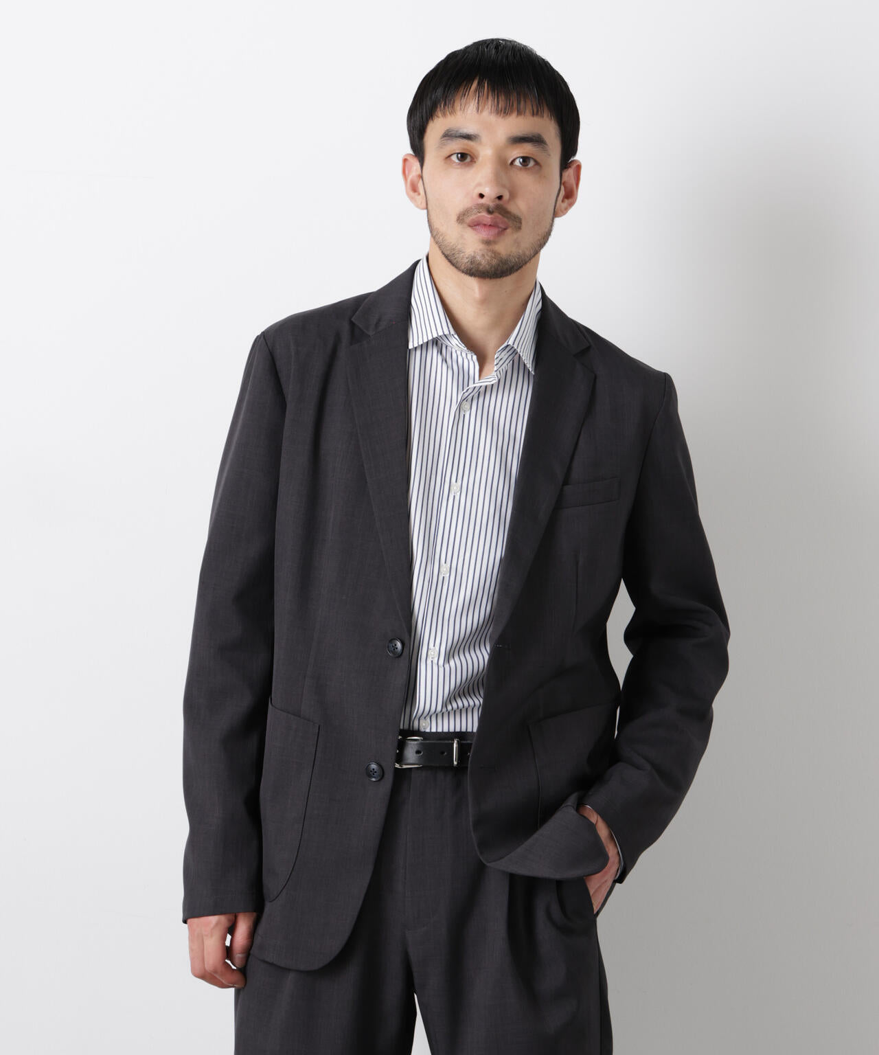 ポリエステルツイル セットアップ(洗濯機洗い可能) 6726118201