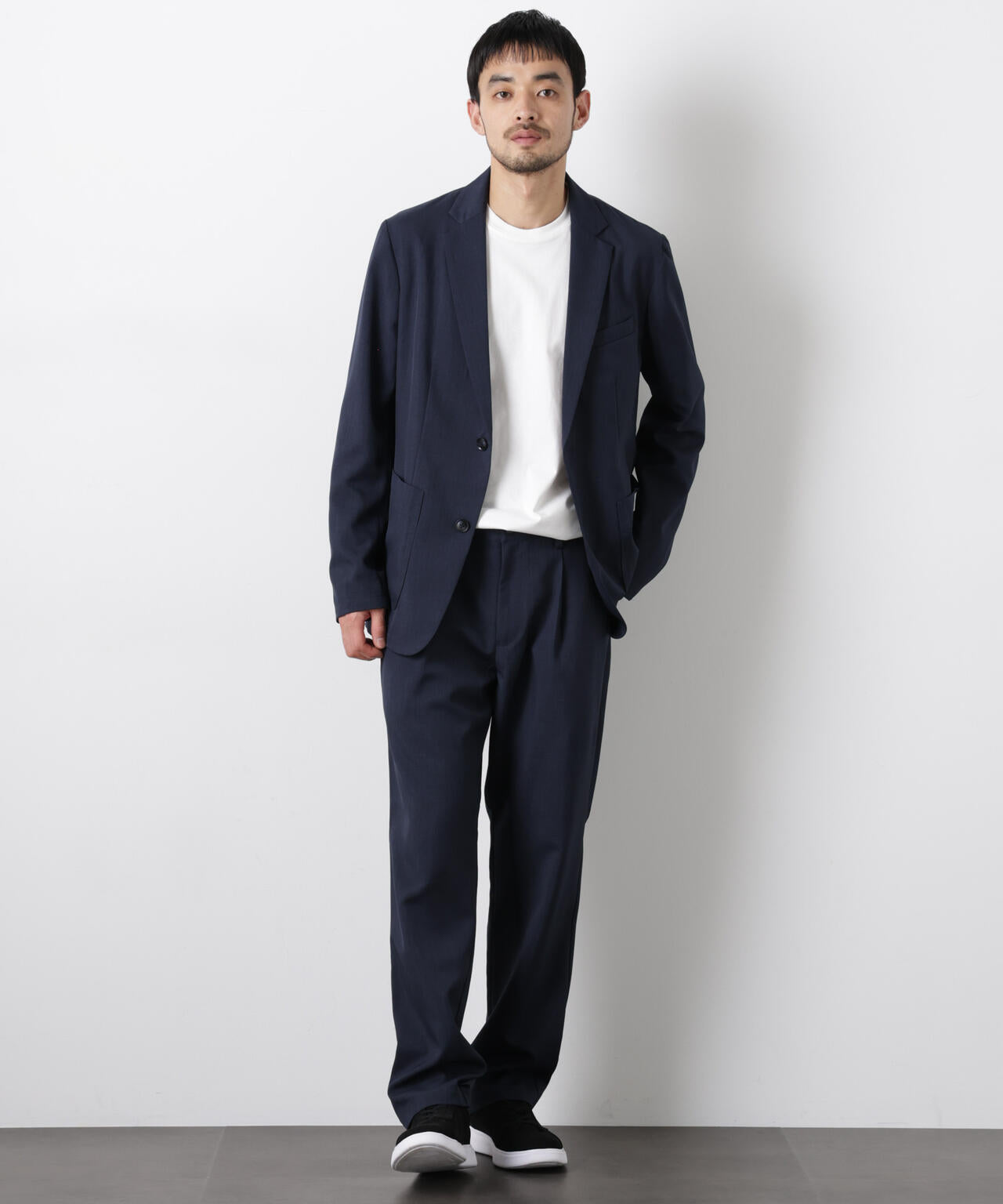 ポリエステルツイル セットアップ(洗濯機洗い可能) 6726118201