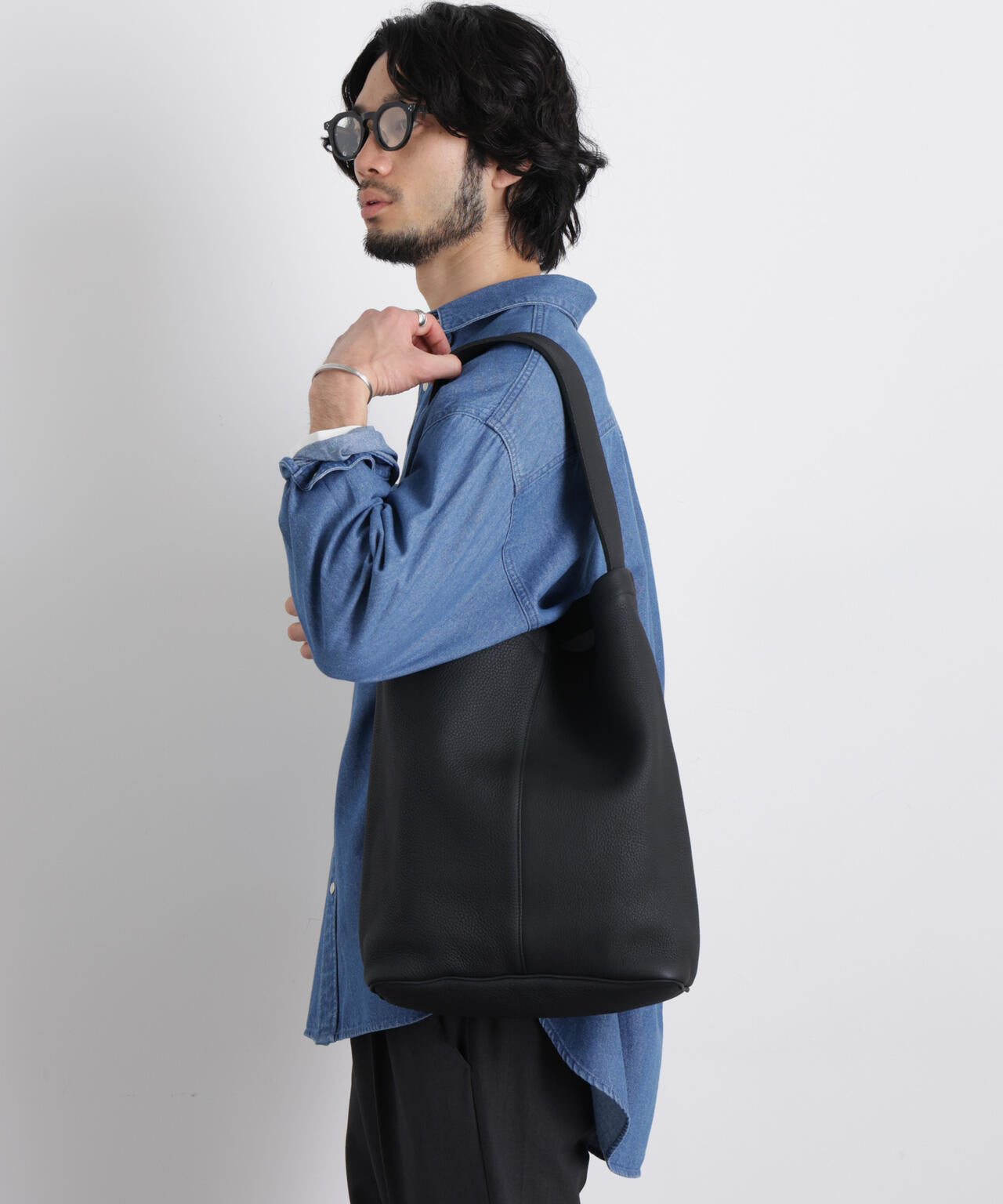 6.5oz リラックスデニムシャツ 長袖 6726120203