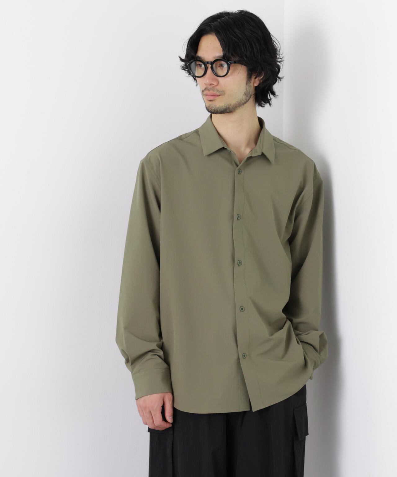 ライトウェイトストレッチシャツ 長袖 6726120204