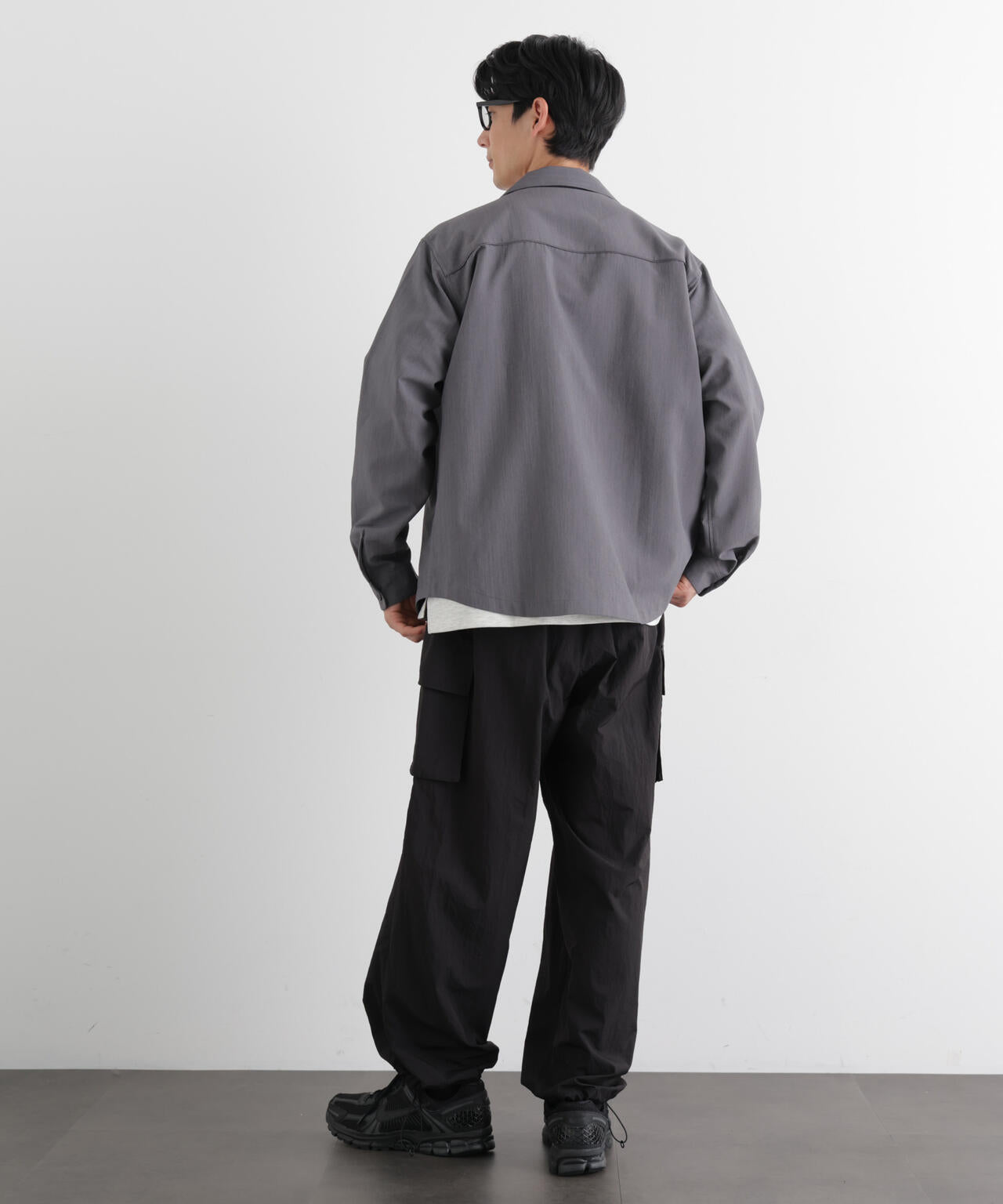 セオアルファ オープンカラーシャツ 長袖 6726120205