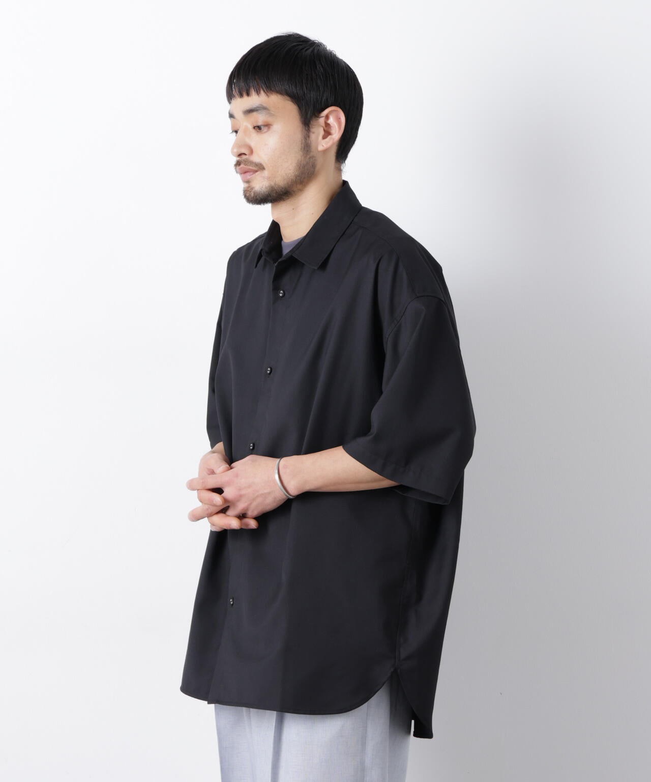 ビッグドレープシャツ 半袖 6726121210