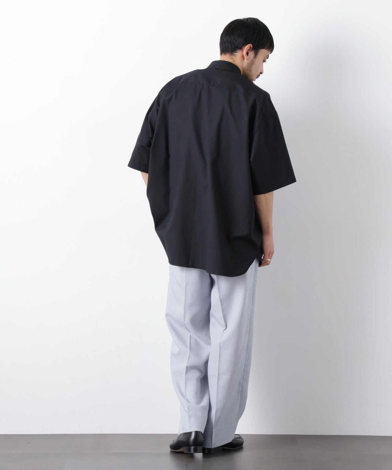 ビッグドレープシャツ 半袖 6726121210