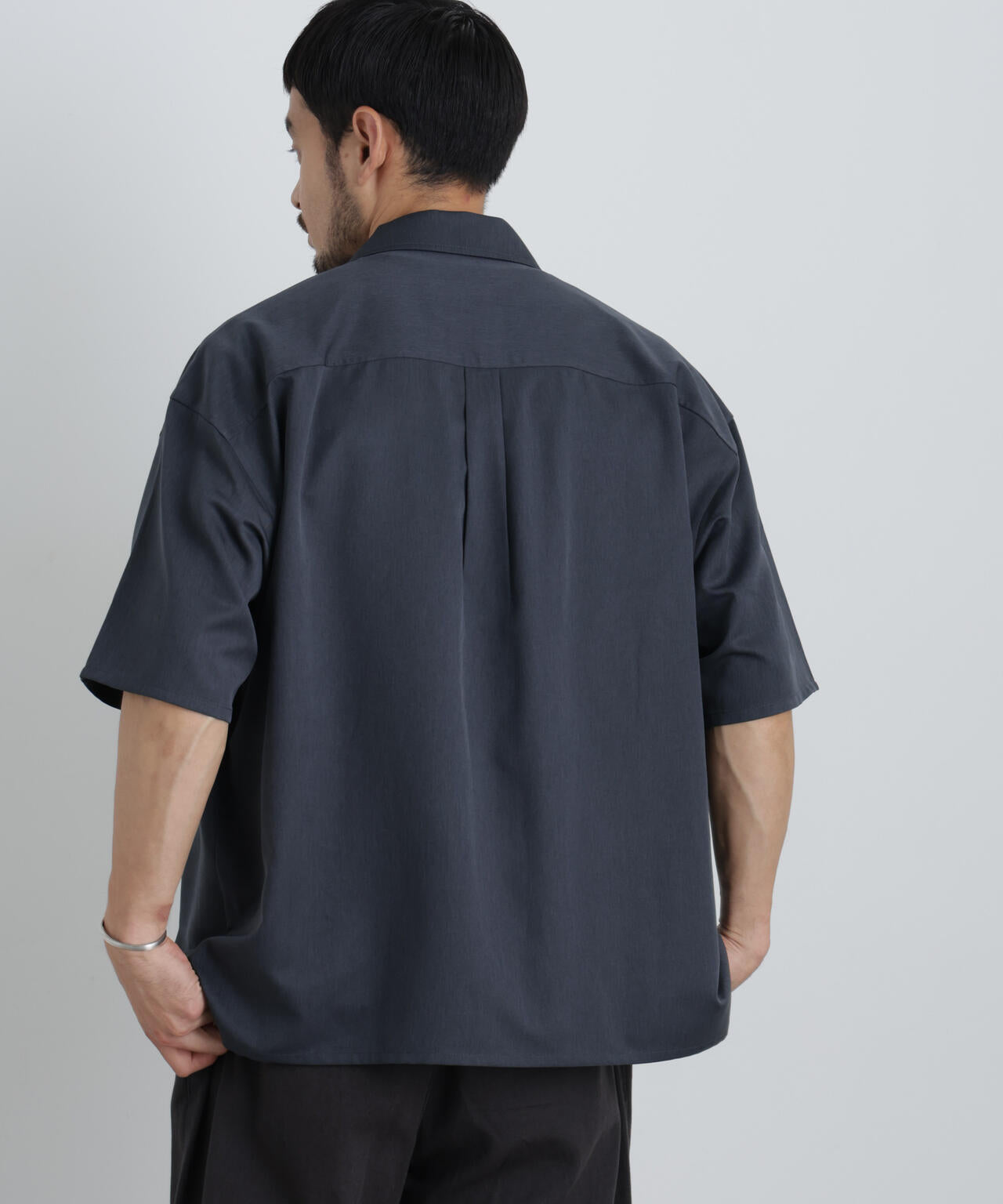 COOLFIBER(R)ドレープツイルシャツ半袖 6726121235