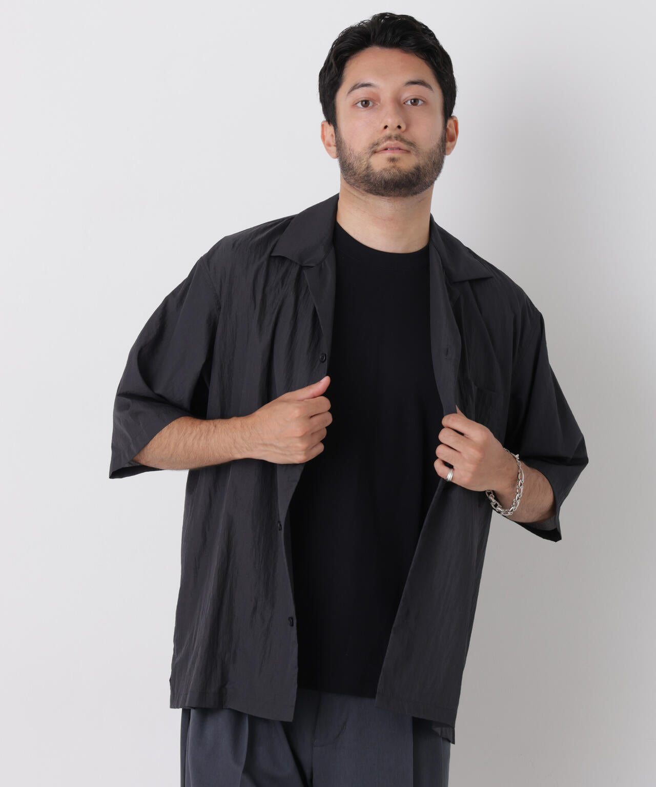 HRAFTeX(R)スクウェアシャツ 半袖 6726121236