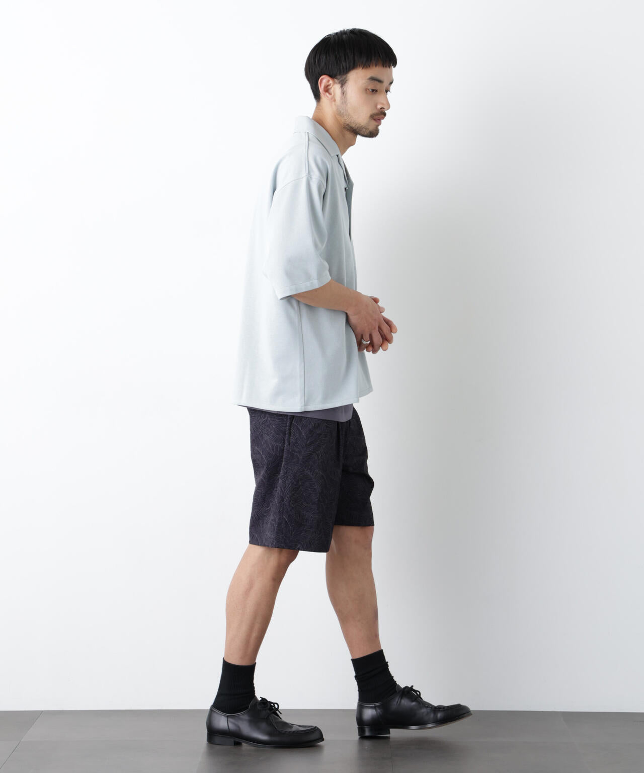 TCオープンカラーシャツ 半袖 6726121237