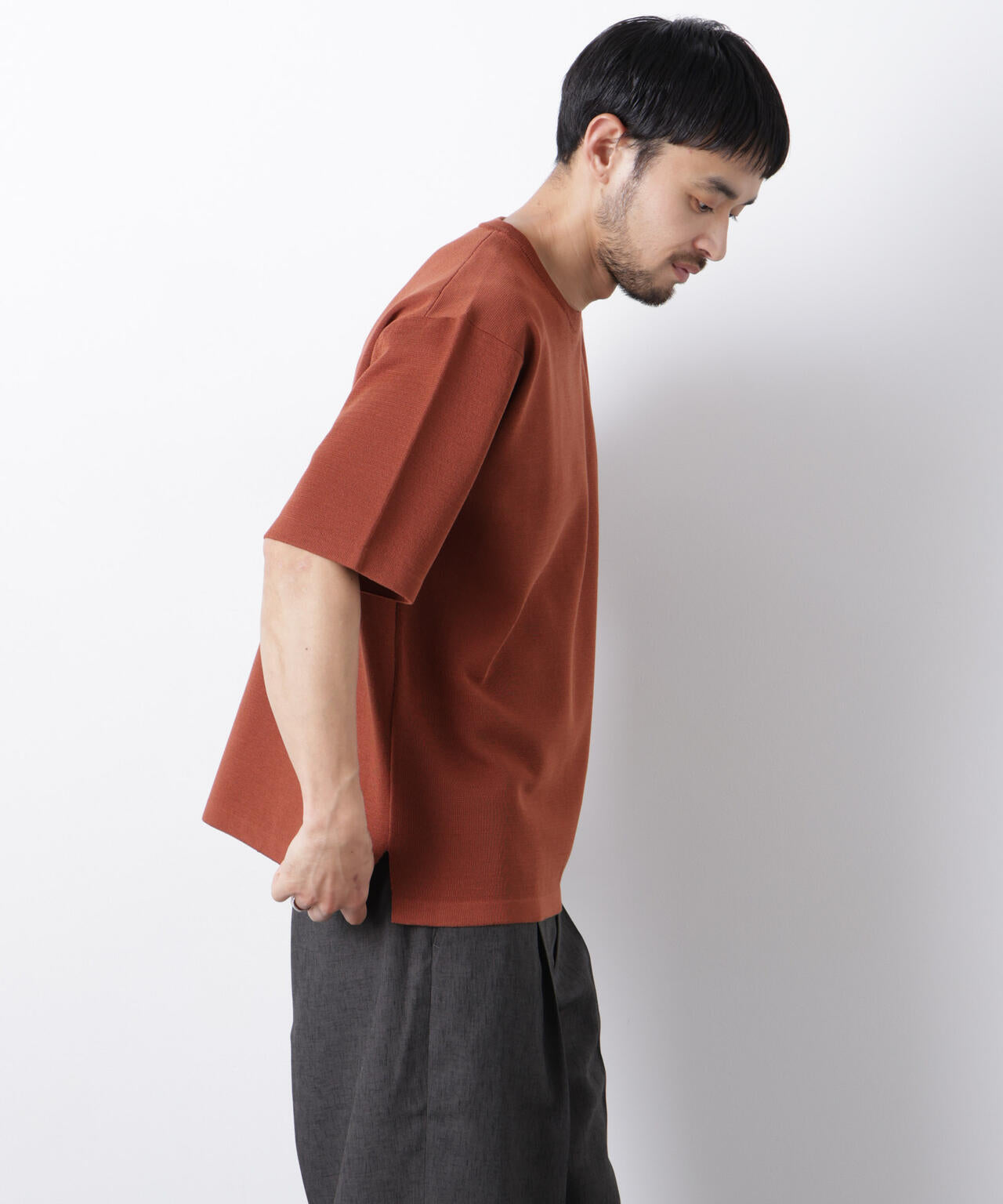 12ゲージドライニットTシャツ 半袖 6726122217