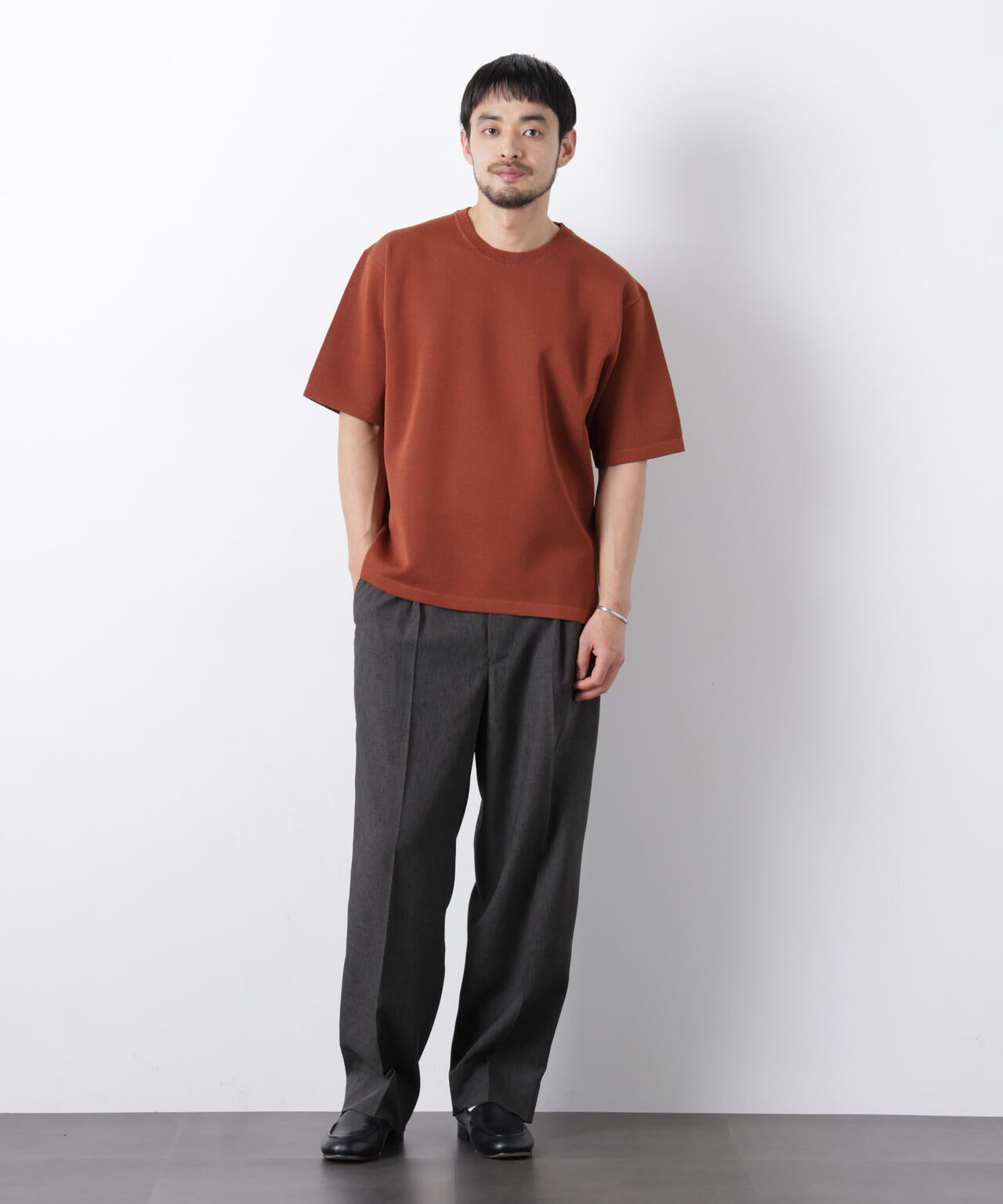 12ゲージドライニットTシャツ 半袖 6726122217