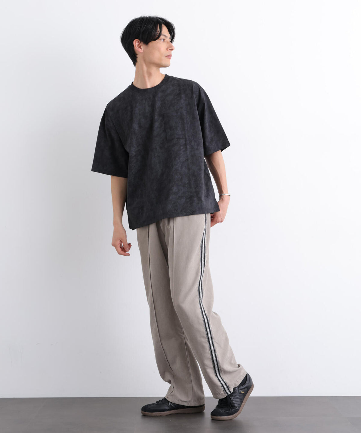 NORMANBROS/NORMANBROS別注 プレーティングフェードTシャツ半袖 6726124001
