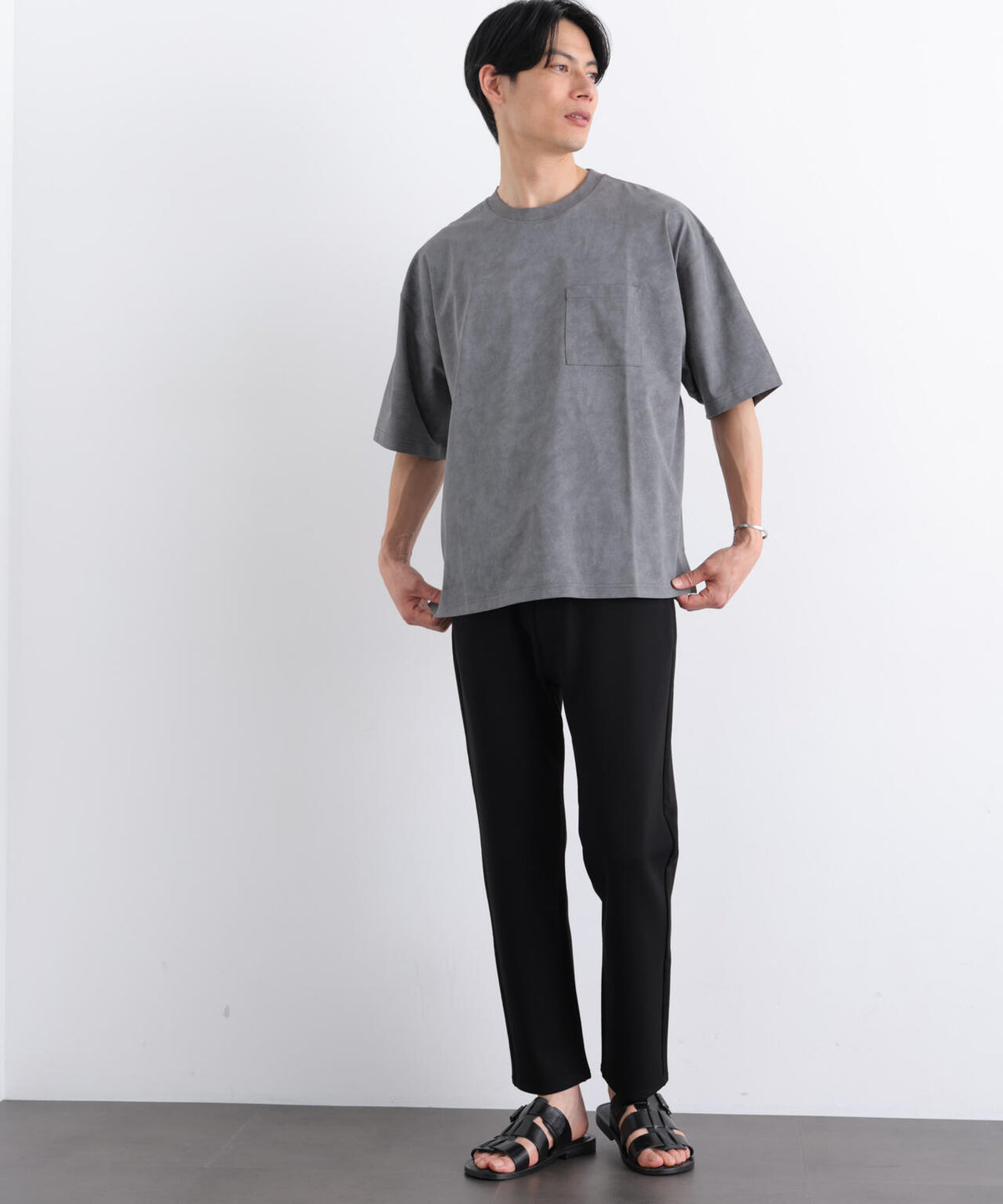 NORMANBROS/NORMANBROS別注 プレーティングフェードTシャツ半袖 6726124001