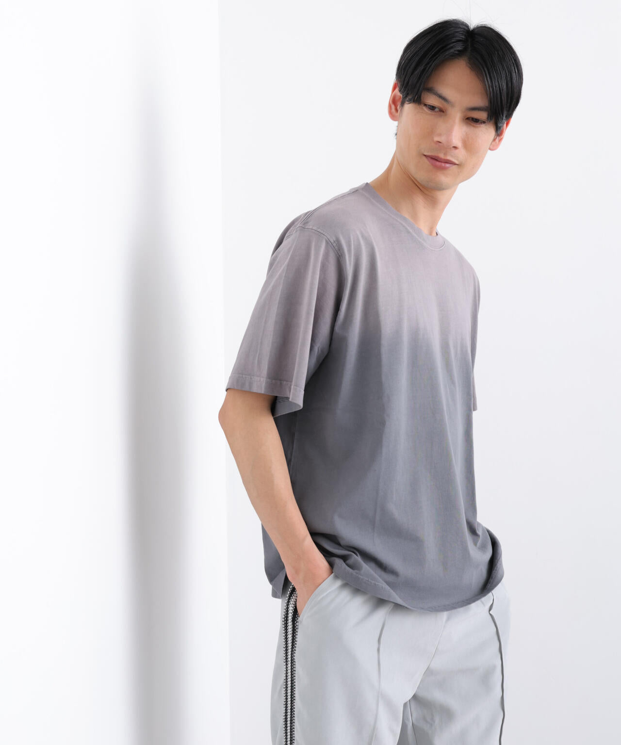 NORMANBROS別注 フェード加工Tシャツ 半袖 6726124002
