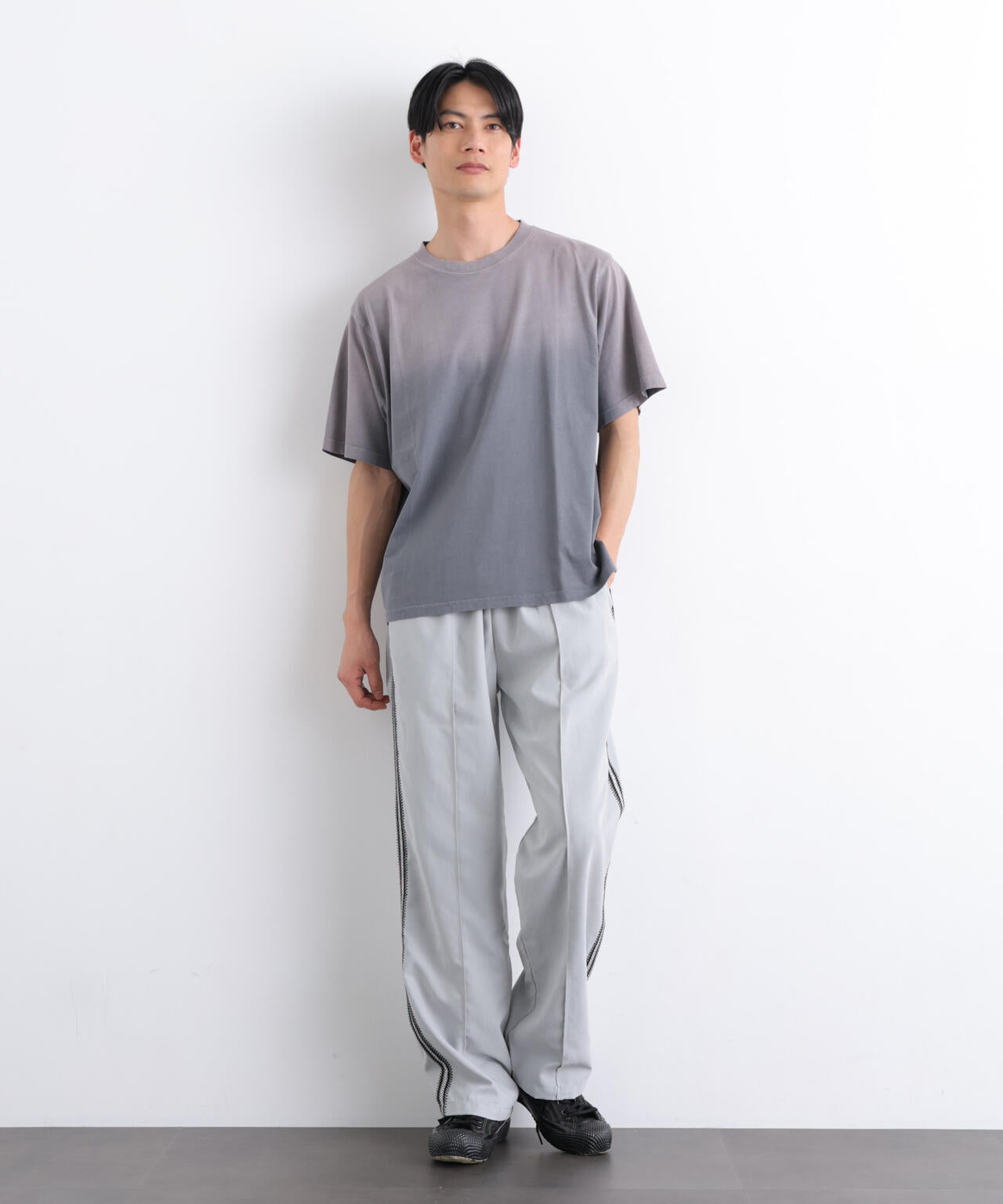 NORMANBROS別注 フェード加工Tシャツ 半袖 6726124002