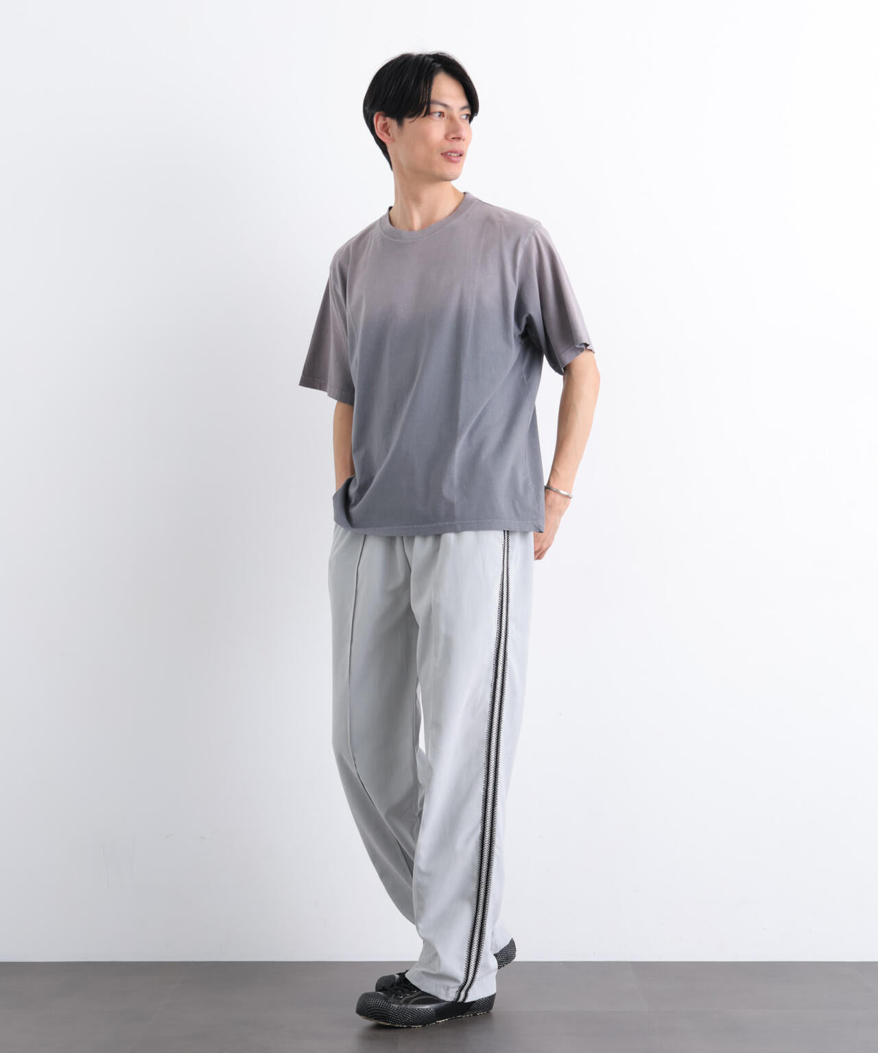 NORMANBROS別注 フェード加工Tシャツ 半袖 6726124002