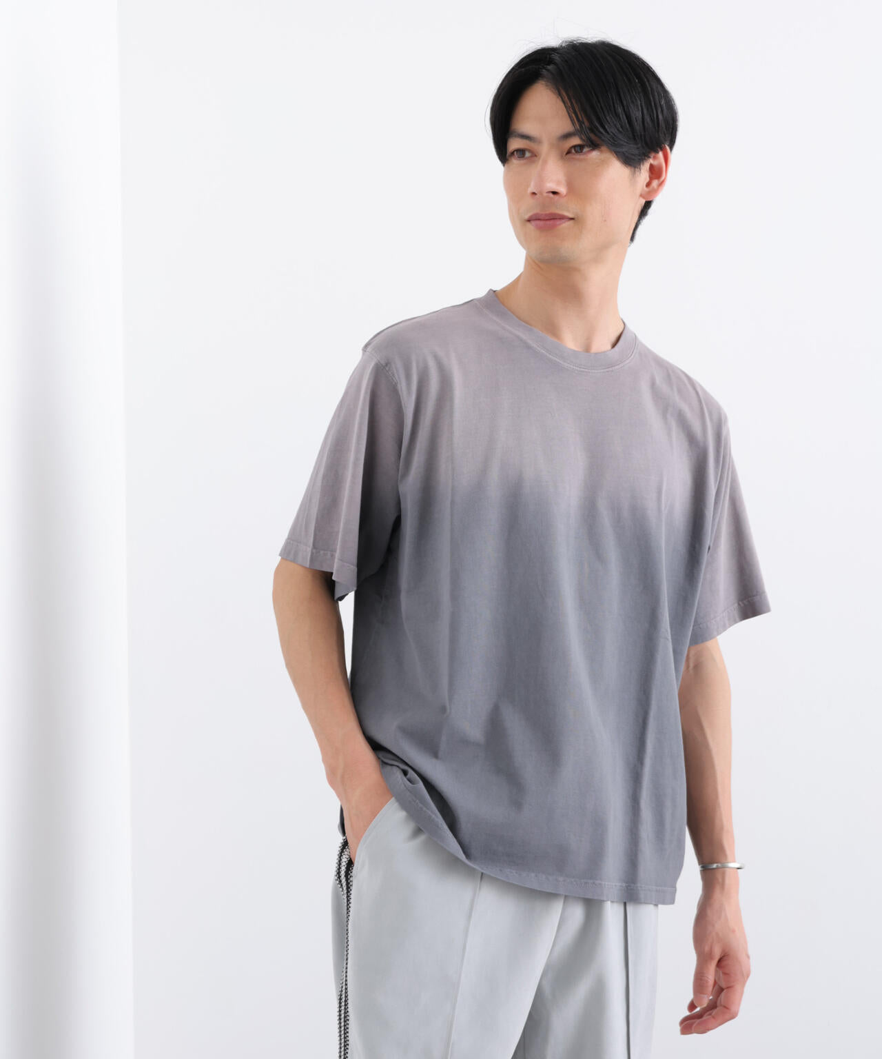 NORMANBROS別注 フェード加工Tシャツ 半袖 6726124002